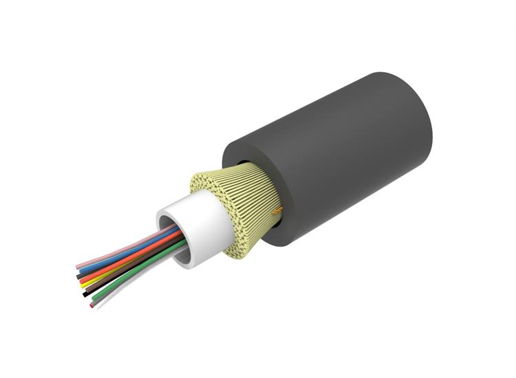 Kabel Fiber OM4x12f løs kle., m LSZH, Inne/Ute CommScope