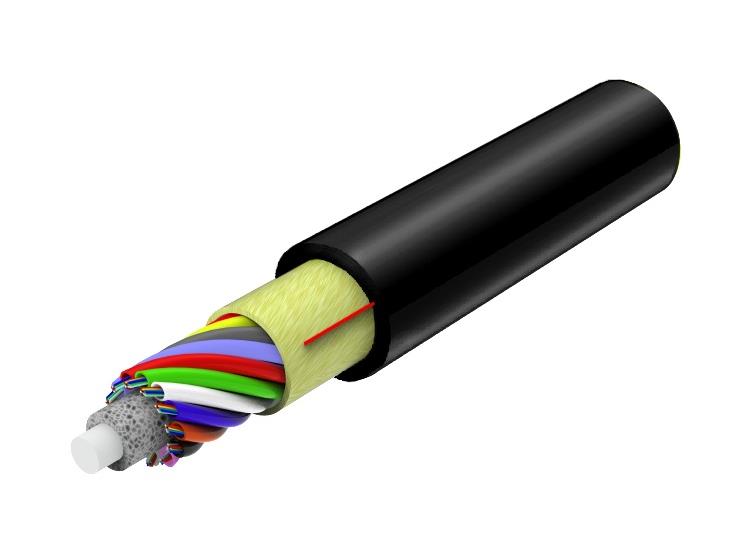 Kabel Fiber OS2x24f løs kle., m LSZH, Inne/Ute CommScope