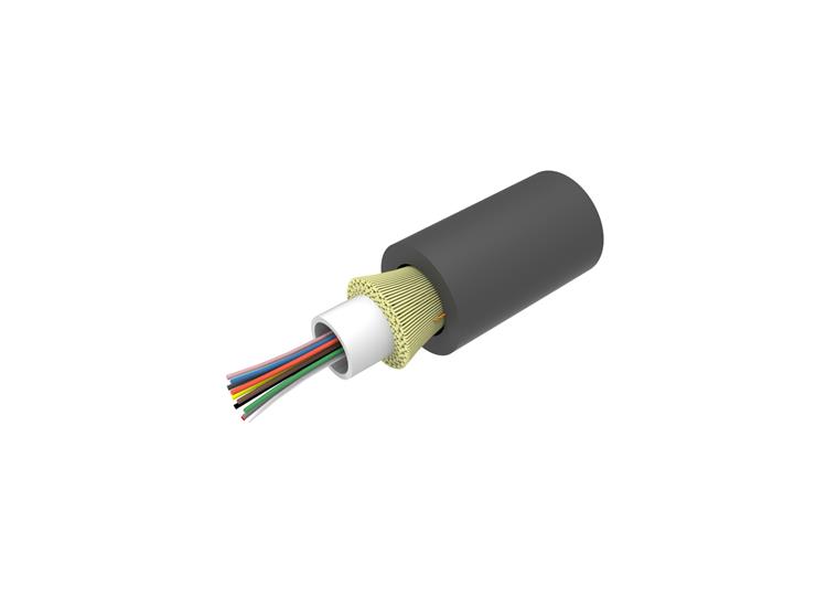 Kabel Fiber OM3x8 Løs kle. NET LSZH, Inne/Ute